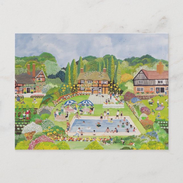 Carte Postale Thé prêt (Devant)