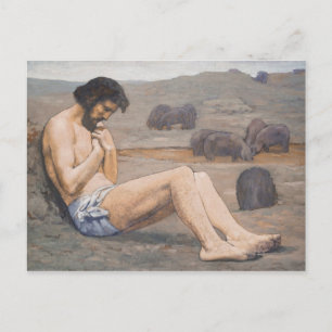 Carte Postale The Prodigal Son, c. 1879 (oil on linen)