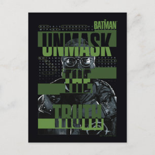 Carte Postale The Riddler - Unmask The Truth