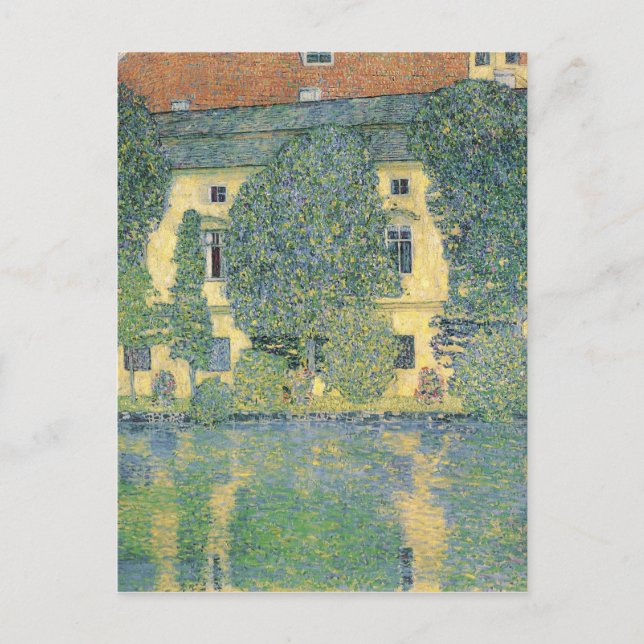 Carte Postale The Schloss Kammer on the Attersee III, 1910 (Devant)