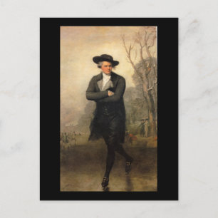 Carte Postale The Skater, par Gilbert Stuart