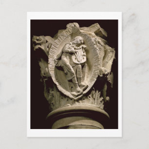 Carte Postale 'The Sounds of Music', column capital from the amb