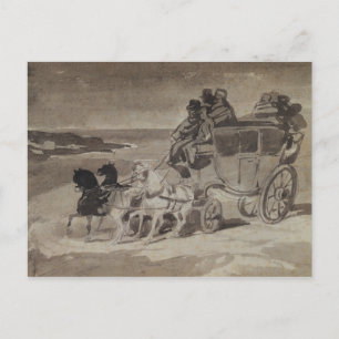 Carte Postale The Stagecoach