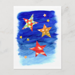 Carte Postale The Stars In The Bright Sky Postcard