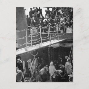 Carte Postale The Steerage - Immigration Ship Vintage 1907