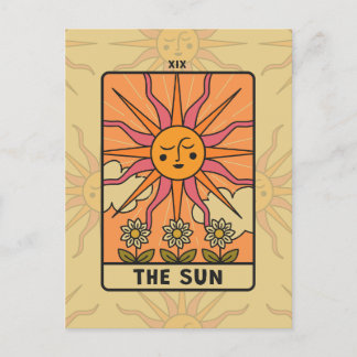 Carte Postale The Sun - Tarot