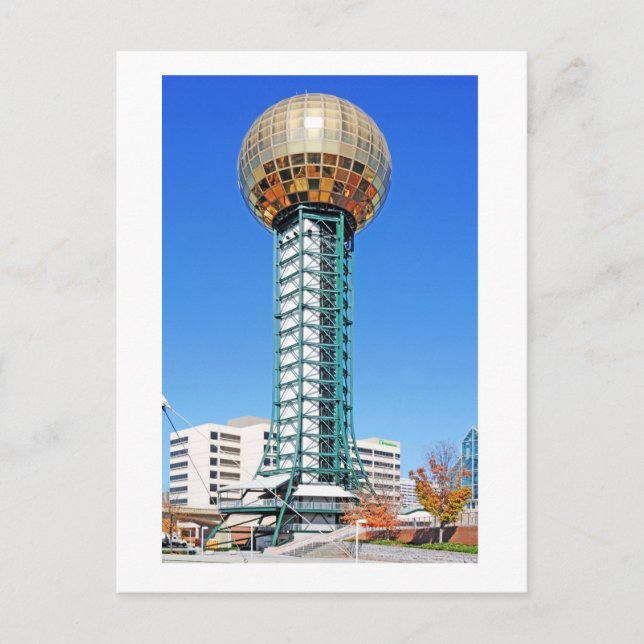 Carte Postale The Sunsphere - Knoxville, Tennessee, U.S.A. (Devant)