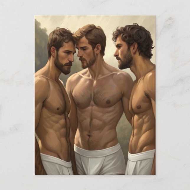 Carte Postale The Three Graces: A Quiet Encounter (Devant)