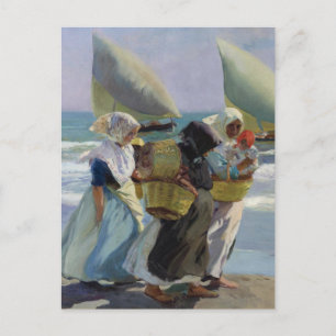 Carte Postale The Three Sails - Joaquin Sorolla
