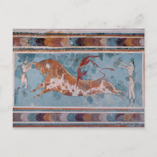 Carte Postale The Toreador Fresco, Knossos Palace,