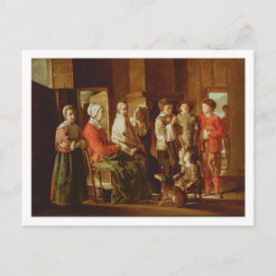 Carte Postale The Visit to the Grandmother