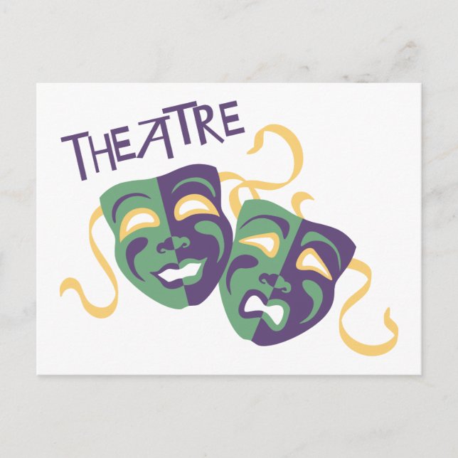 Carte Postale Théâtre (Devant)
