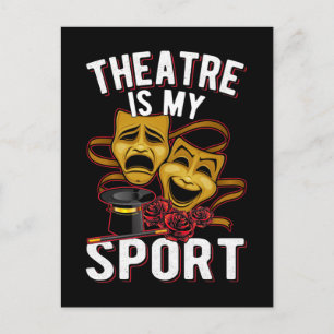 Carte Postale Théâtre Amour Drame Théâtre Acteurs