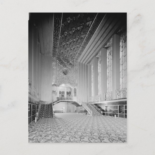 Carte Postale Théâtre Art Déco Paramount, Oakland, CA (Devant)