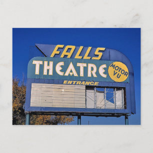 Carte Postale Théâtre de chutes, Great Falls, Montana