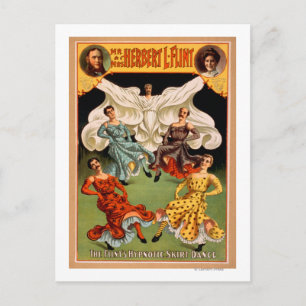 Carte Postale Théâtre de danse hypnotique des Flints