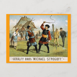 Carte Postale Théâtre Vintage "Michael Strogoff"