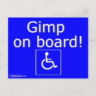 Carte Postale thegimpstore.com