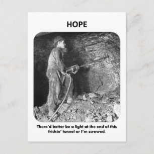 Carte Postale thered-better-be-a-light-à-la-fin de