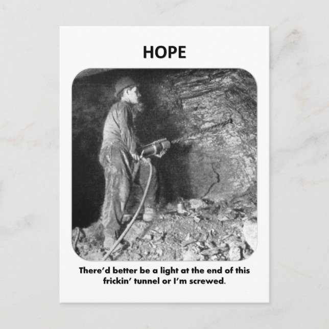 Carte Postale thered-better-be-a-light-à-la-fin de (Devant)