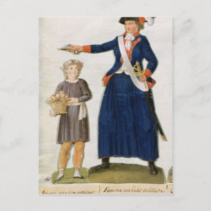 Carte Postale Theroigne de Mericourt