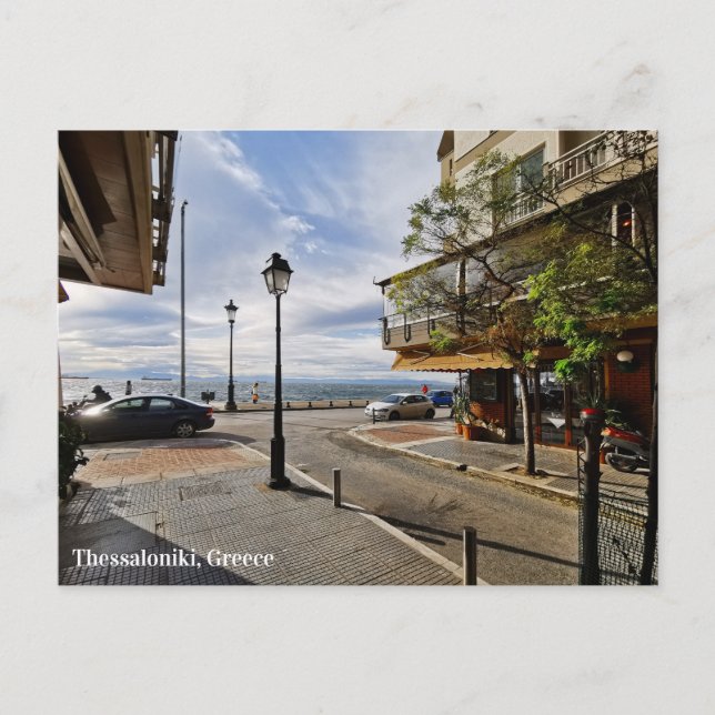 Carte Postale Thessalonique, Grèce (Devant)