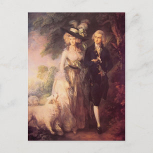Carte Postale Thomas Gainsborough - M. et Mme William Hallett