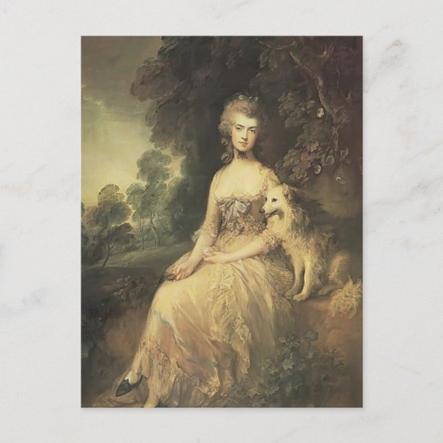 Carte Postale Thomas Gainsborough-Mme Mary Robinson ('Perdita') (Devant)