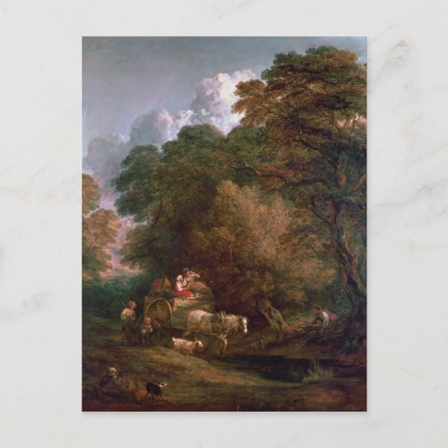 Carte Postale Thomas Gainsborough |The Market Cart, 1786 (Devant)