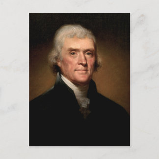 Carte Postale Thomas Jefferson