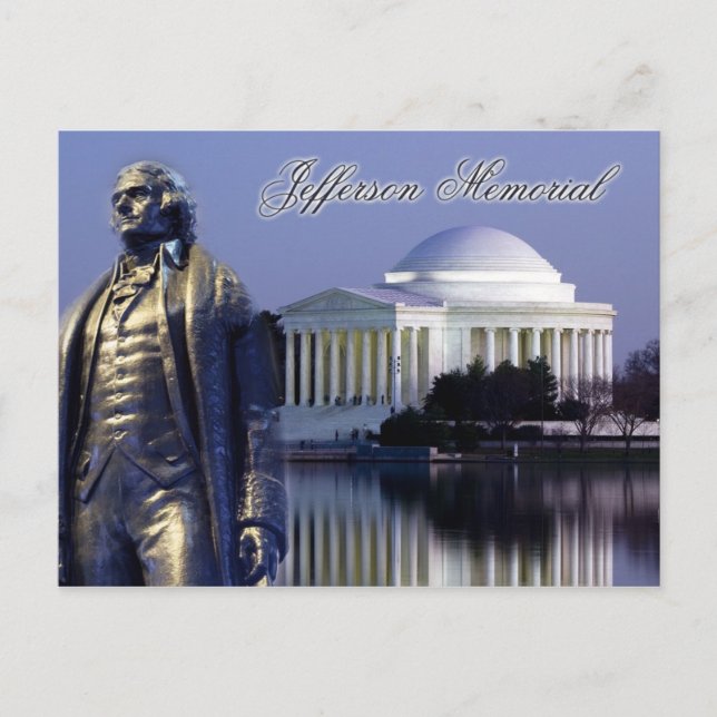Carte Postale Thomas Jefferson Memorial, Washington, D.C. (Devant)