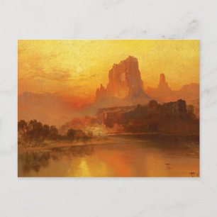 Carte Postale Thomas Moran - L'Heure D'Or