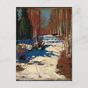 Carte Postale Thomson - Chemin derrière Mowat Lodge-1917