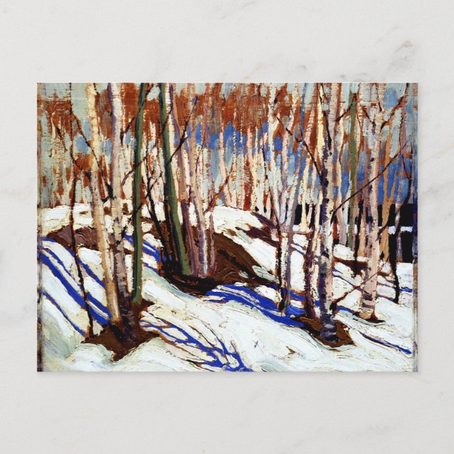 Carte Postale Thomson - Début du printemps, Canoe Lake (Devant)