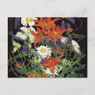 Carte Postale Thomson - Marguerite, Wood Lilies et Vetch