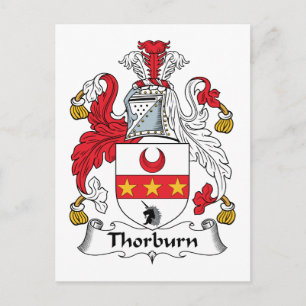 Carte Postale Thorburn Family Crest