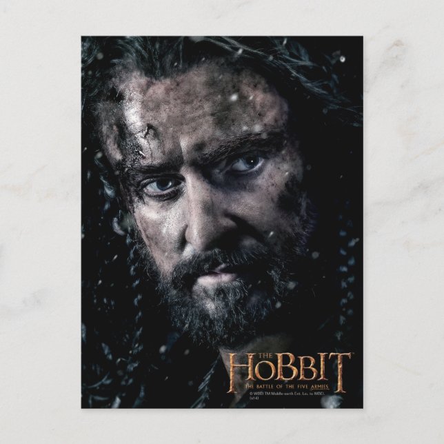 Carte Postale THORIN OAKENSHIELD™ Close up (Devant)