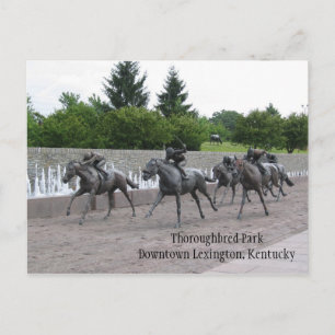 Carte Postale Thoroughbred Park Downtown Lexington, ...