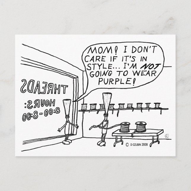 Carte Postale Thread Shop (Devant)