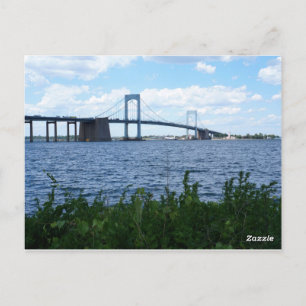 Carte Postale Throgs Neck Bridge Queens New York