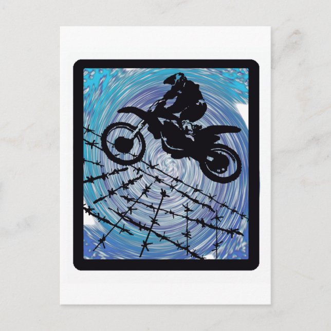 CARTE POSTALE THROTLE MX PLUS (Devant)