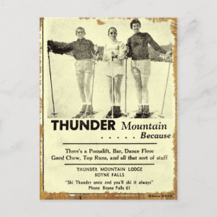 Carte postale Thunder Mountain