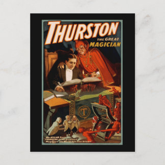 Carte Postale Thurston le grand magicien