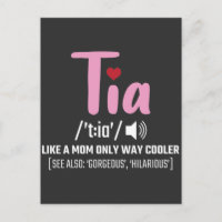 Tia Maman seulement Tante glacière Famille Amour