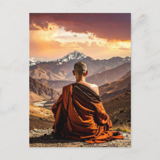 Carte Postale TIbet - Buddhism - Meditation