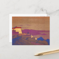 Tibet, monastère de Gelugpa par Nicholas Roerich
