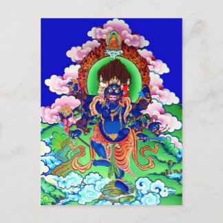 Carte Postale Tibétain Thangka Ucchusma