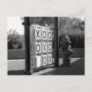 Carte Postale tictactoe