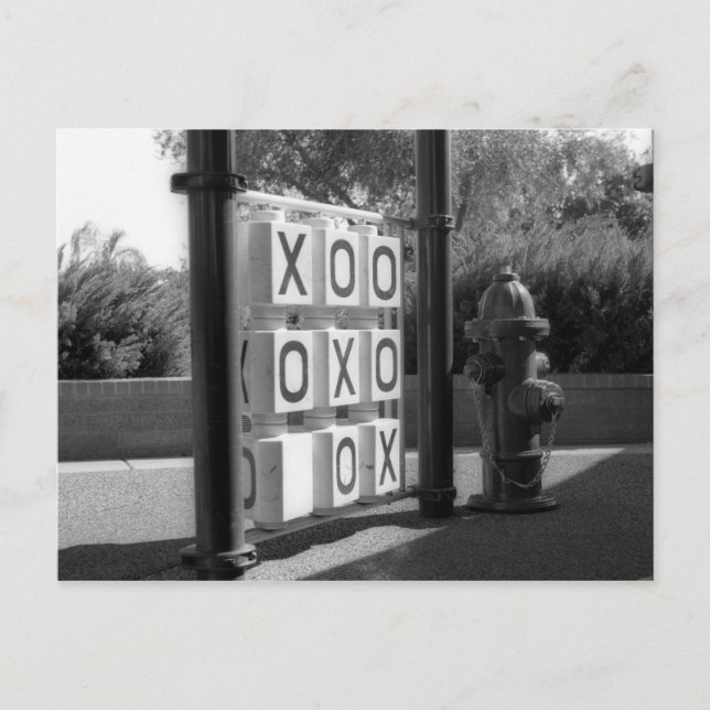 Carte Postale tictactoe (Devant)