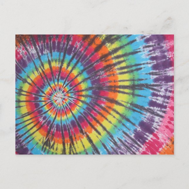 Carte Postale Tie Tee Dye (Devant)